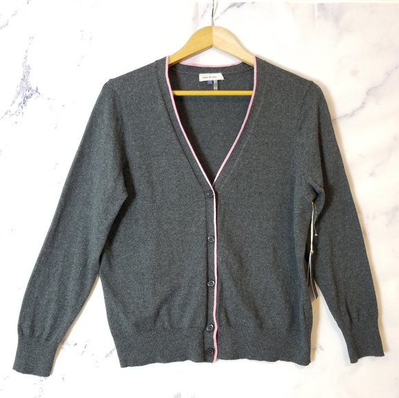 COURT & ROWE Pink elbow Cardigan, size Medium - Picture 1 of 7